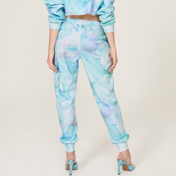 Baja East Aura Crystal Sweatpants - Picture 4 of 9